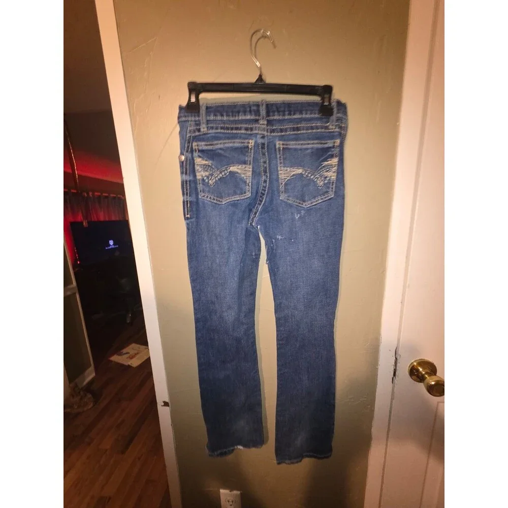 Wrangler 20x girls boot cut jeans size 12 27